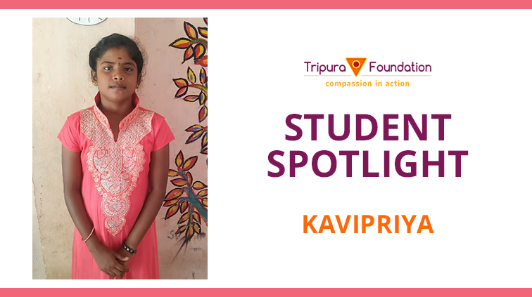 Kavipriya Dreams Of Becoming A Teacher – Hope Child Spotlight